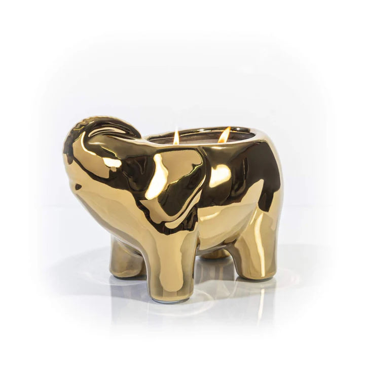 Metallic Gold Elephant