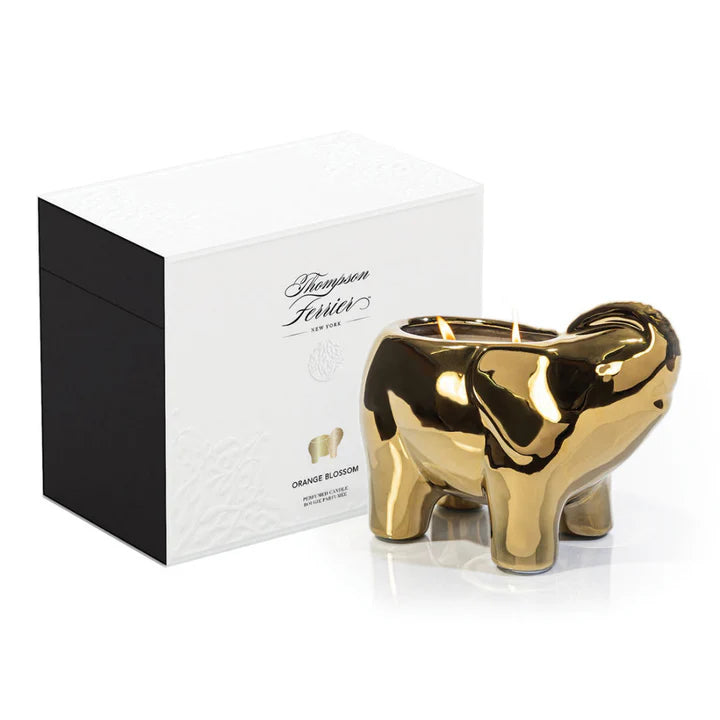 Metallic Gold Elephant