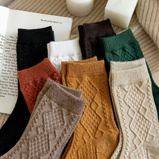 All sock colors displayed together